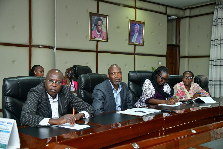KU management and faculty members