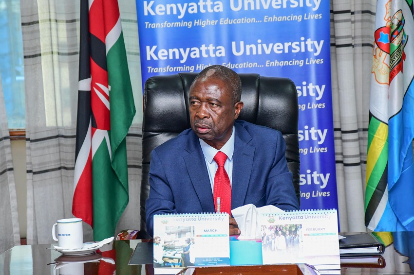 Prof. Paul Okumu, Ag. Vice-Chancellor