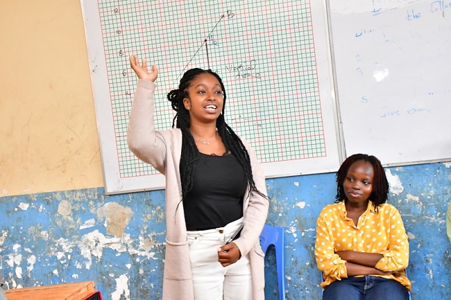 Marsha Muli third-year BSc. Biochemistry student