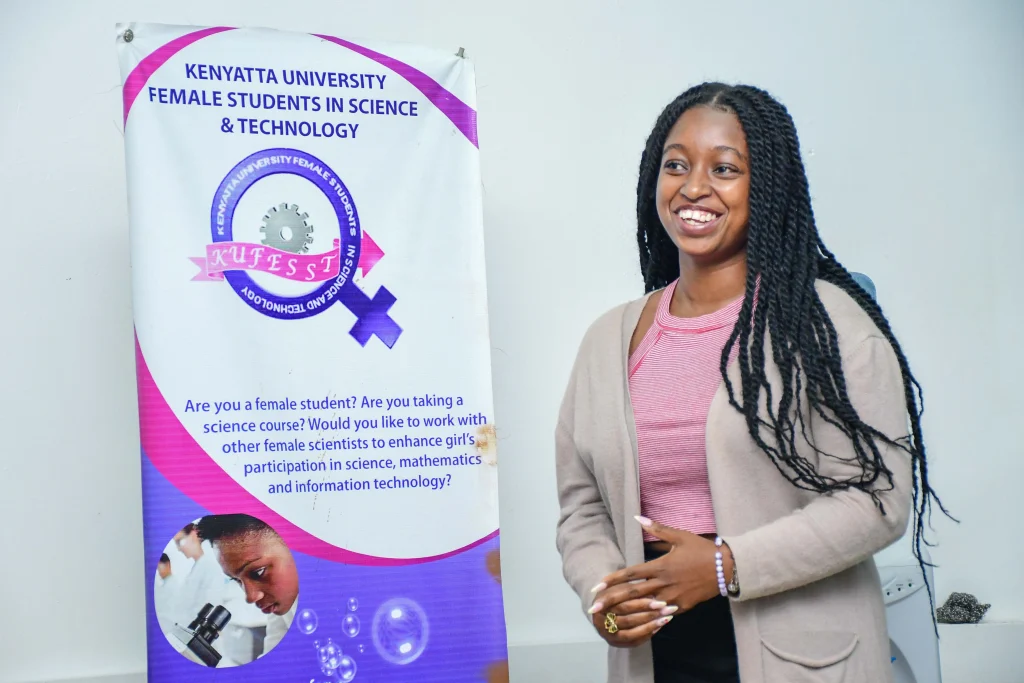 Ms. Marsha Muli, 3rd year Bsc.Biochemistry