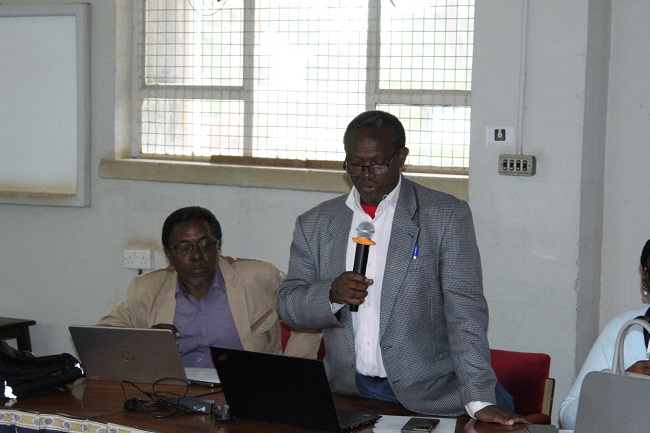 Institutional overview by Prof. Paul Kamau Mbugua