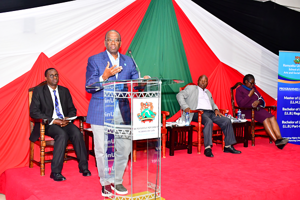 Former Chief Justice Dr Willy Mutunga